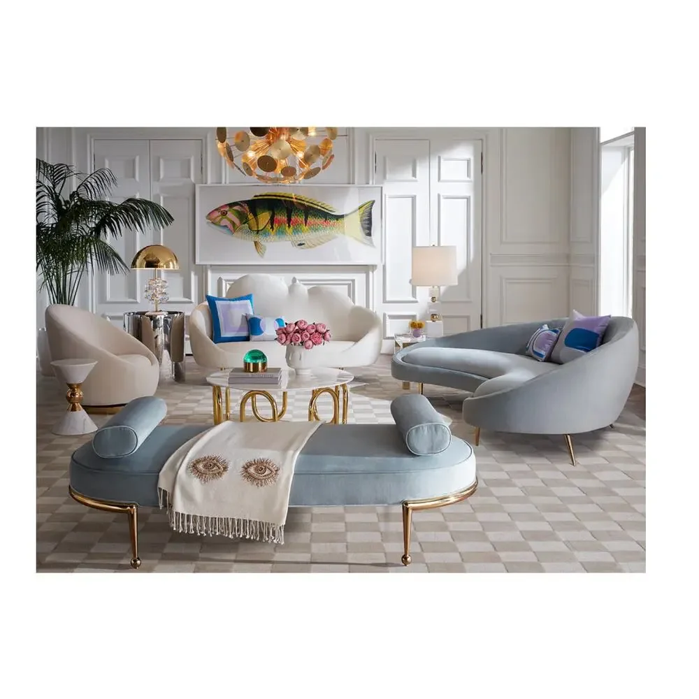 JONATHAN ADLER BEADED MUSE EYES EMBELLISHED THROW BLANKET